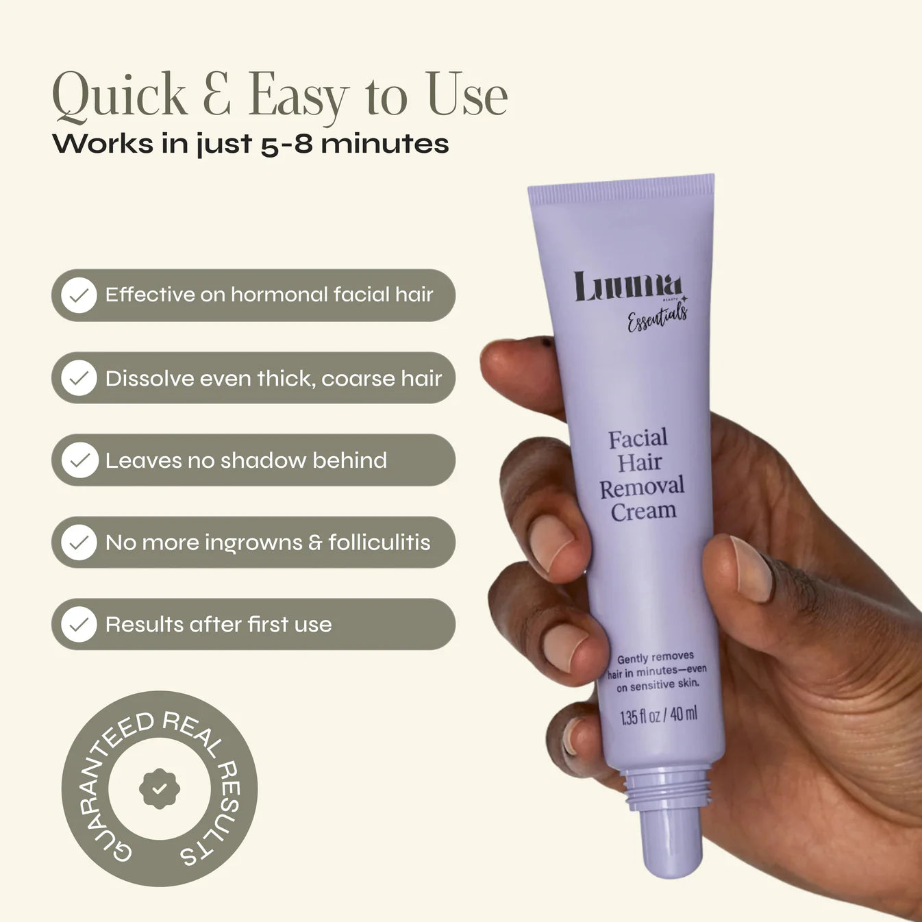 Facial Hair Removal Cream